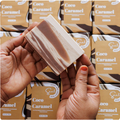 BODY & SAAL COCO CARAMEL HAND AND BODY  BAR - Image 2