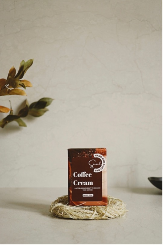 BODY & SAAL COFFEE CREAM HAND AND BODY BAR 180G