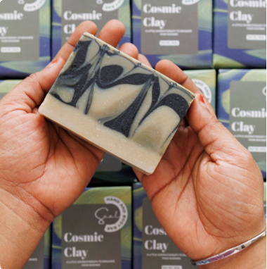 BODY & SAAL COSMIC CLAY HAND AND BODY BAR 180G - Image 2