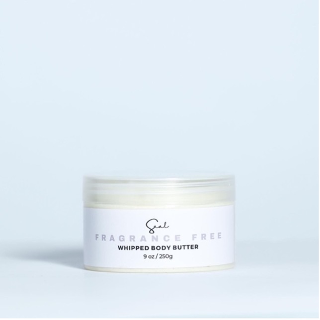 BODY & SAAL FRAGRANCE FREE WHIPPED BODY BUTTER 250g