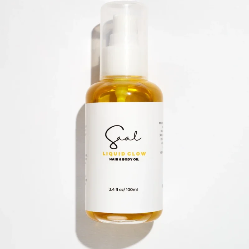 BODY & SAAL LIQUID GLOW HAIR & BODY OIL 120ML