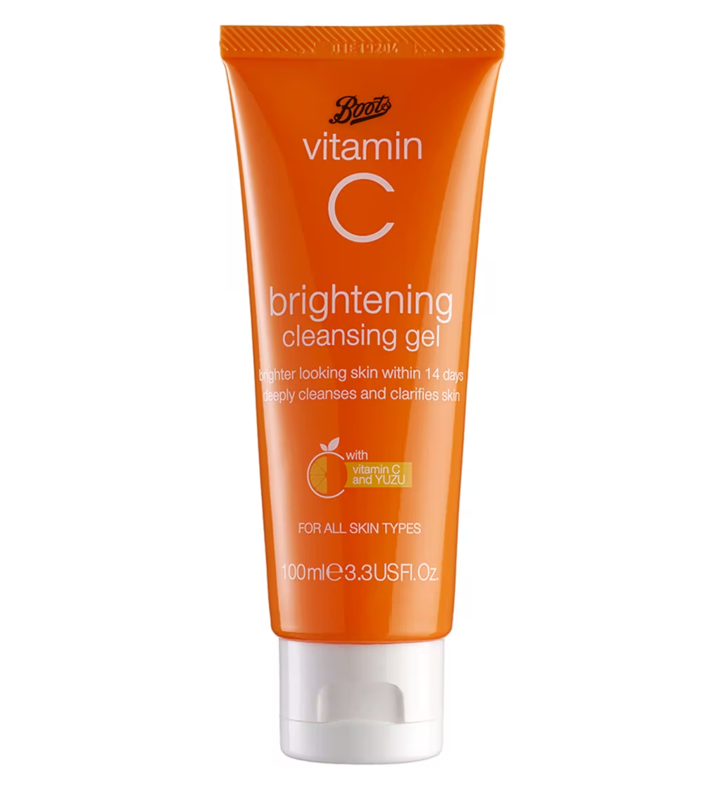 BOOTS VITAMIN BRIGHTENING  GEL CLEANSER 200ml