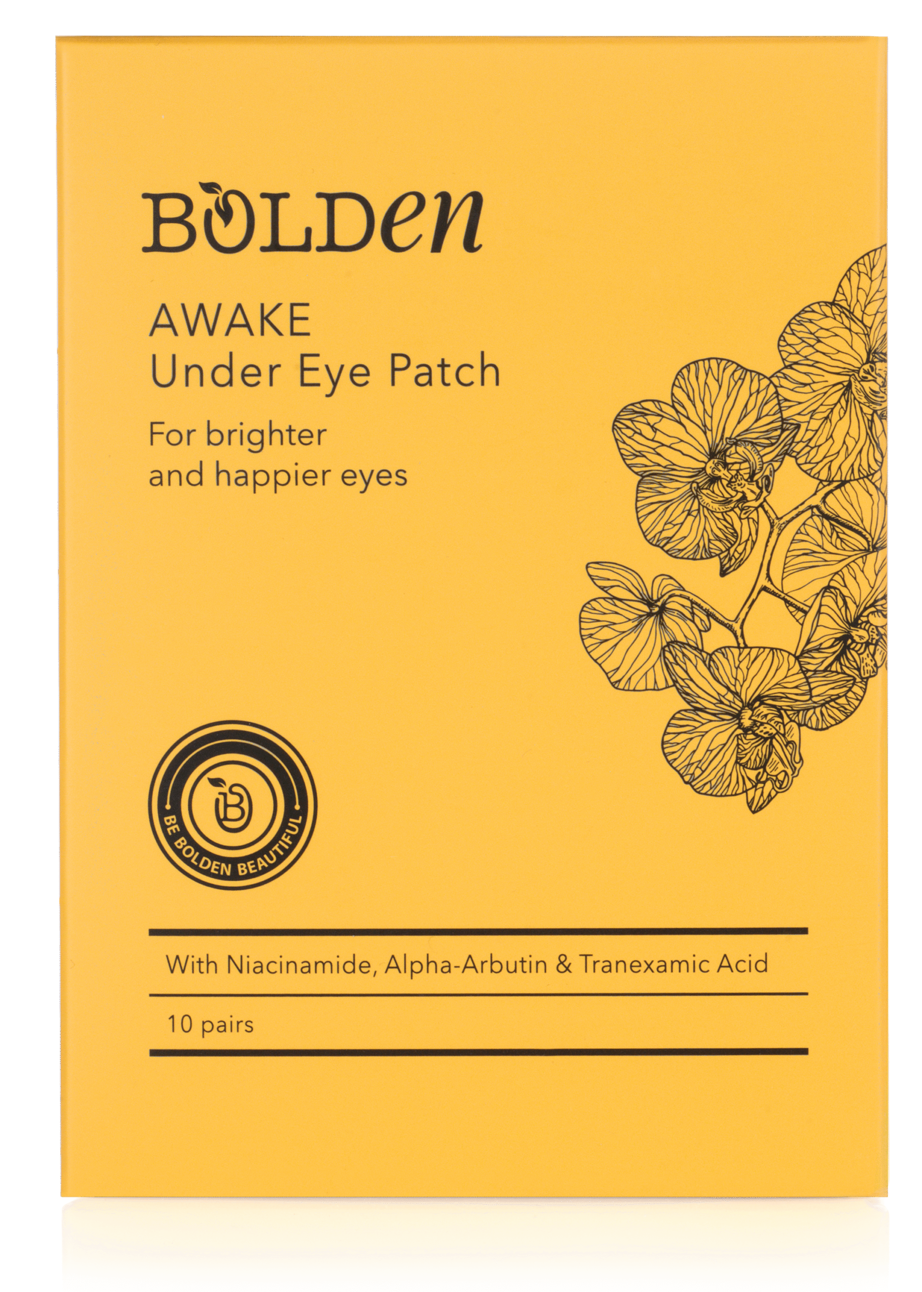 BOLDEN AWAKE UNDER EYE PATCH 1 Pair
