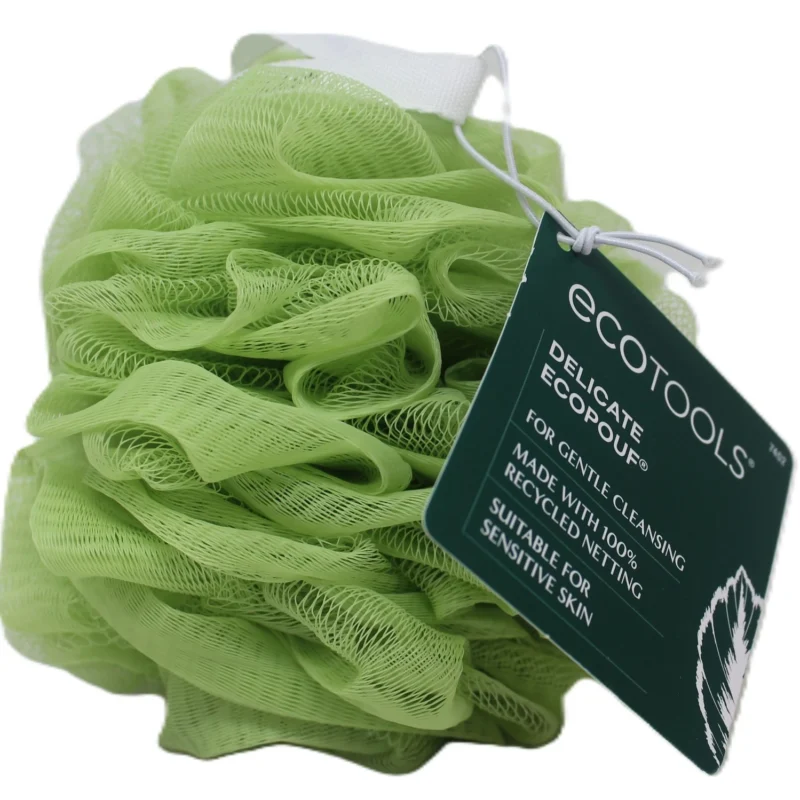 EcoTools Green 2-in-1 EcoPouf, Dual-Sided Shower Loofah
