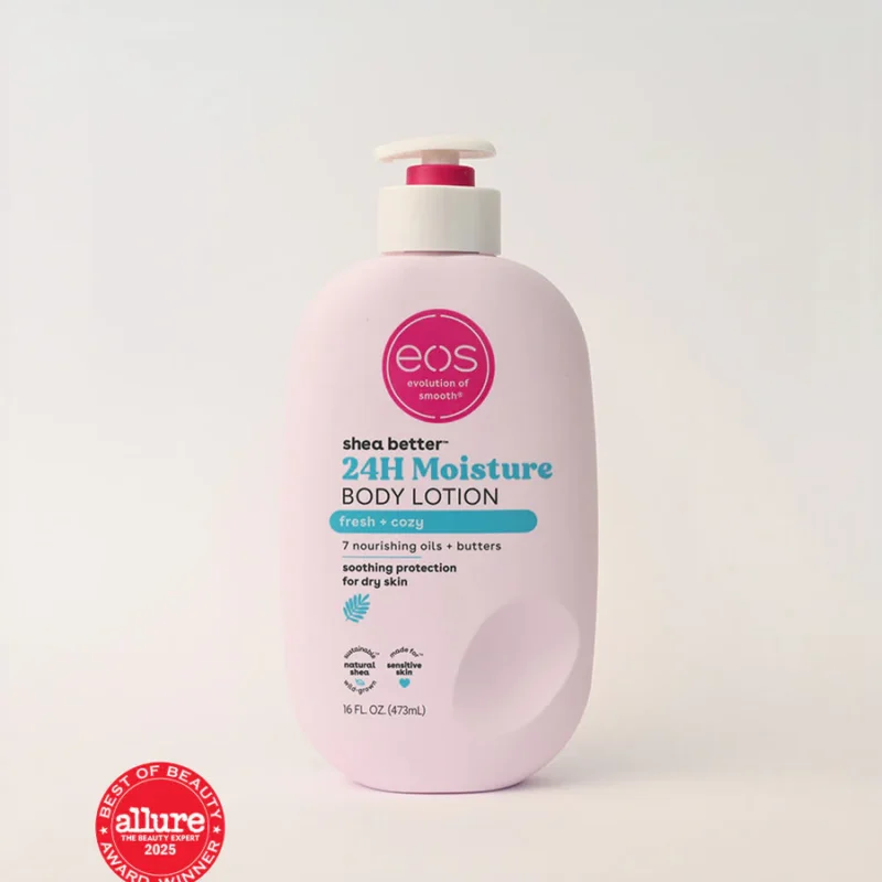 EOS shea butter fresh and cozy body lotion