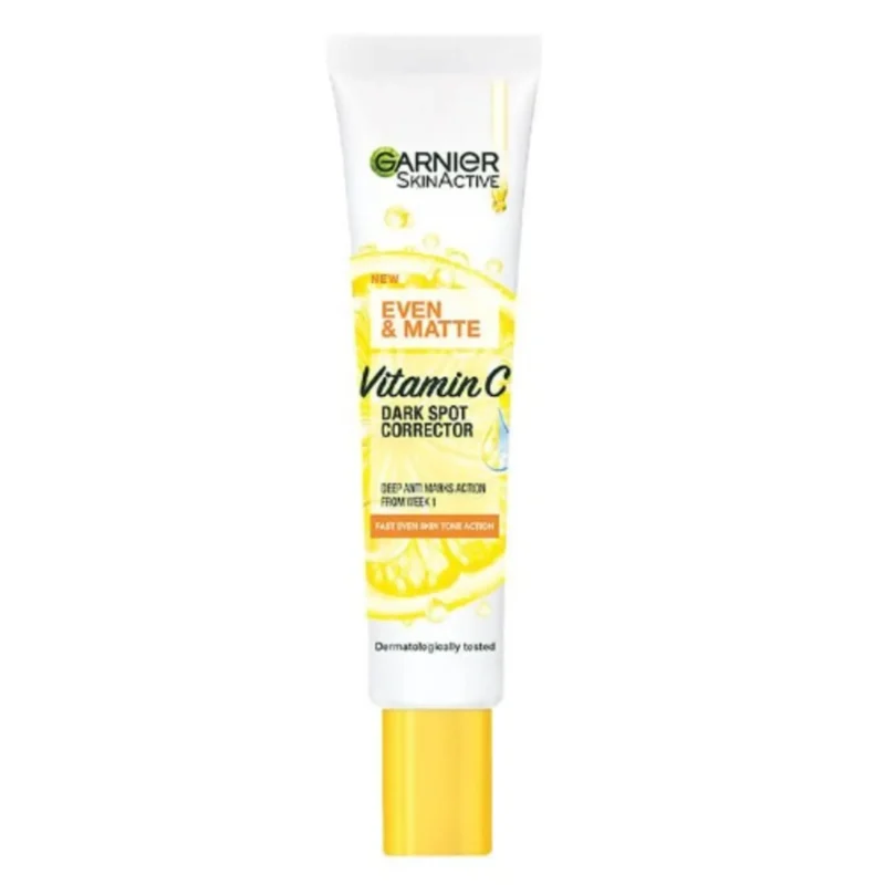 GARNIER  SKINACTIVE EVEN & MATTE VITAMIN C DARK SPOTS CORRECTOR 30ml