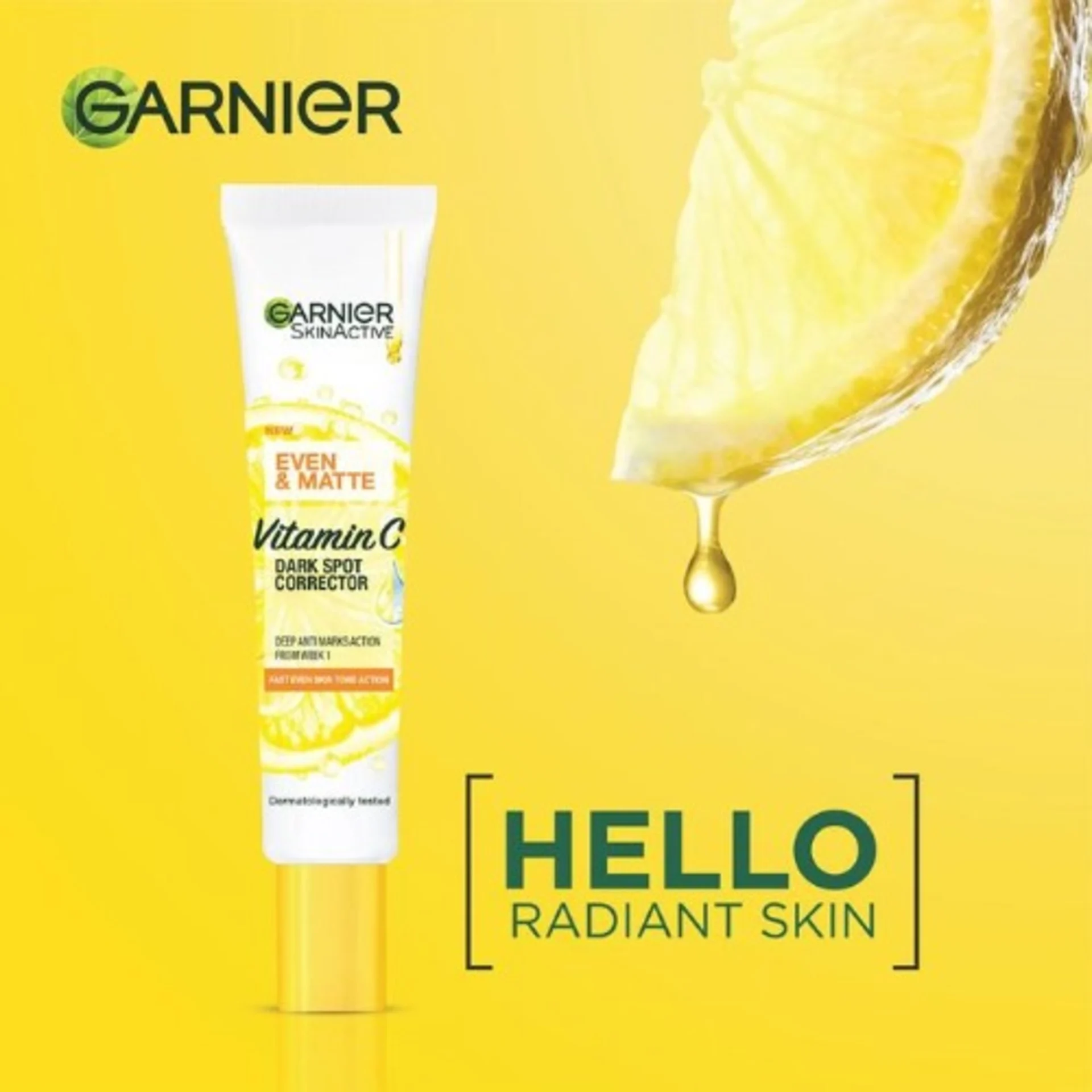 GARNIER  SKINACTIVE EVEN & MATTE VITAMIN C DARK SPOTS CORRECTOR 30ml - Image 3