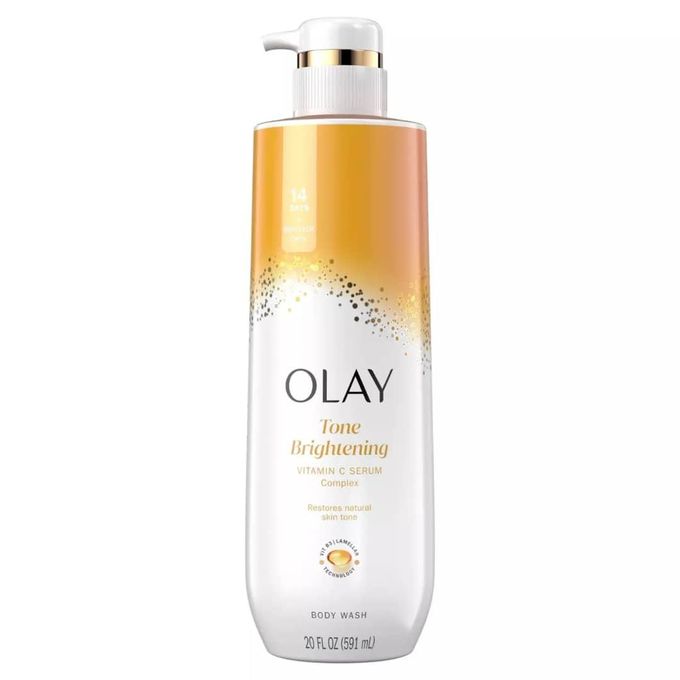 OLAY TONE BRIGHTENING VITAMIN C SERUM COMPLEX BODY WASH 591ml