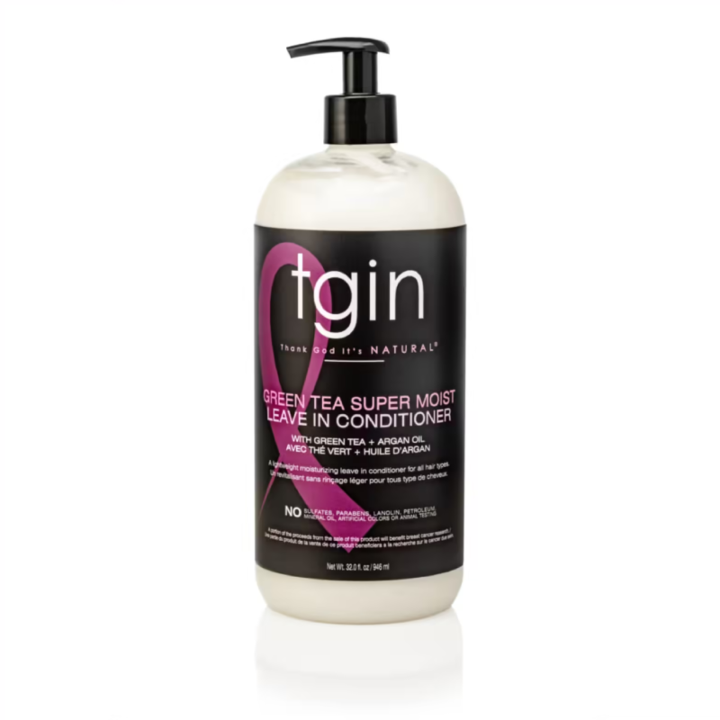 TGIN Green Tea Super Moist Leave in Conditioner - 32oz JUMBO 946ml