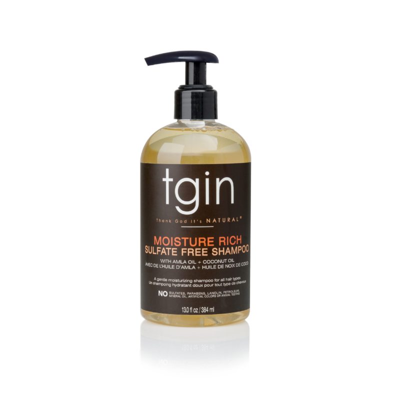 TGIN Moisture Rich Sulfate Free Shampoo - 13oz