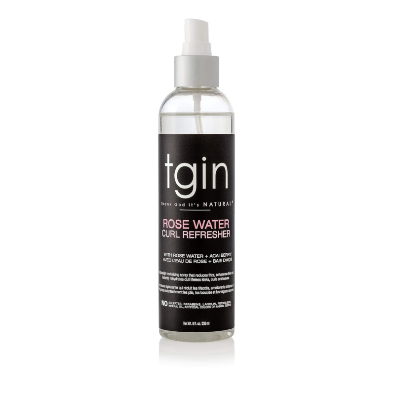 TGIN Rose Water Curl Refresher - 8oz 236ml