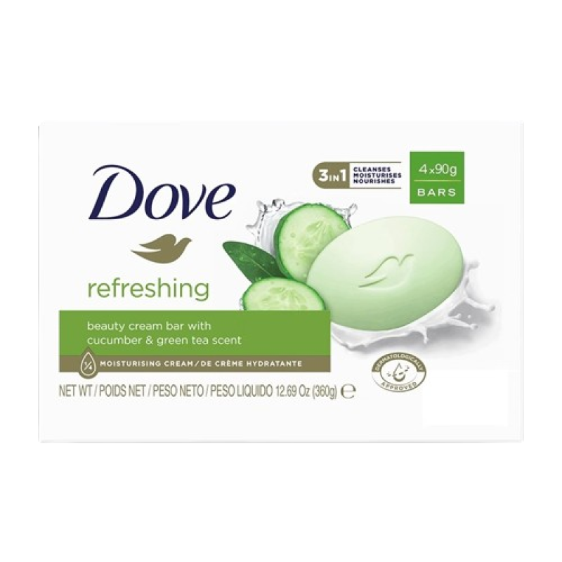 Dove Refreshing Beauty Cream Bar 90g
