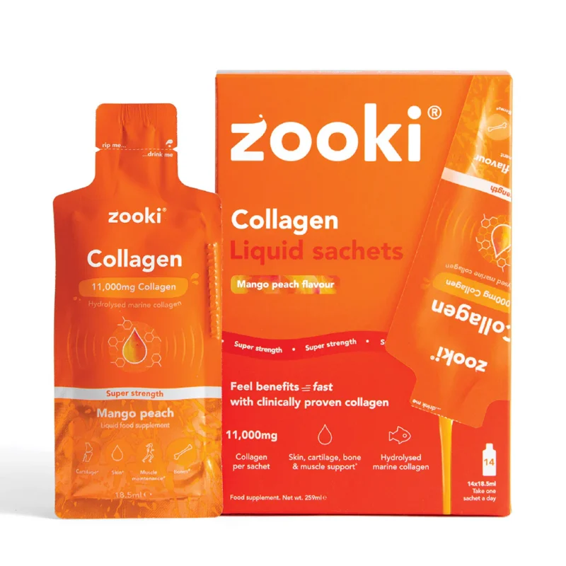 ZOOKI COLLAGEN Super Strength MANGO PEACH 11,000mg
