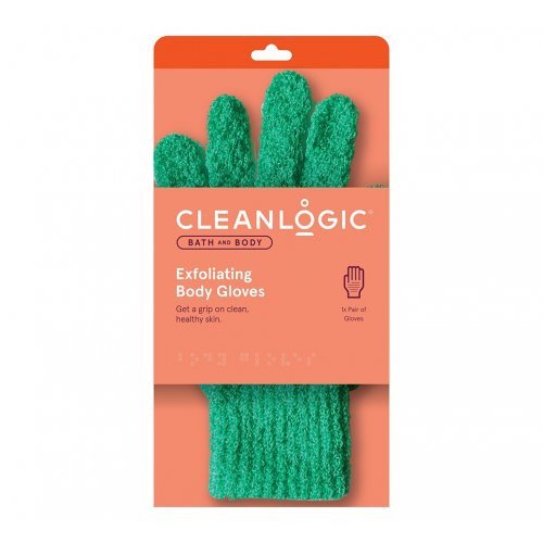 Clean Logic Exfoliating Body Gloves 1 Pair