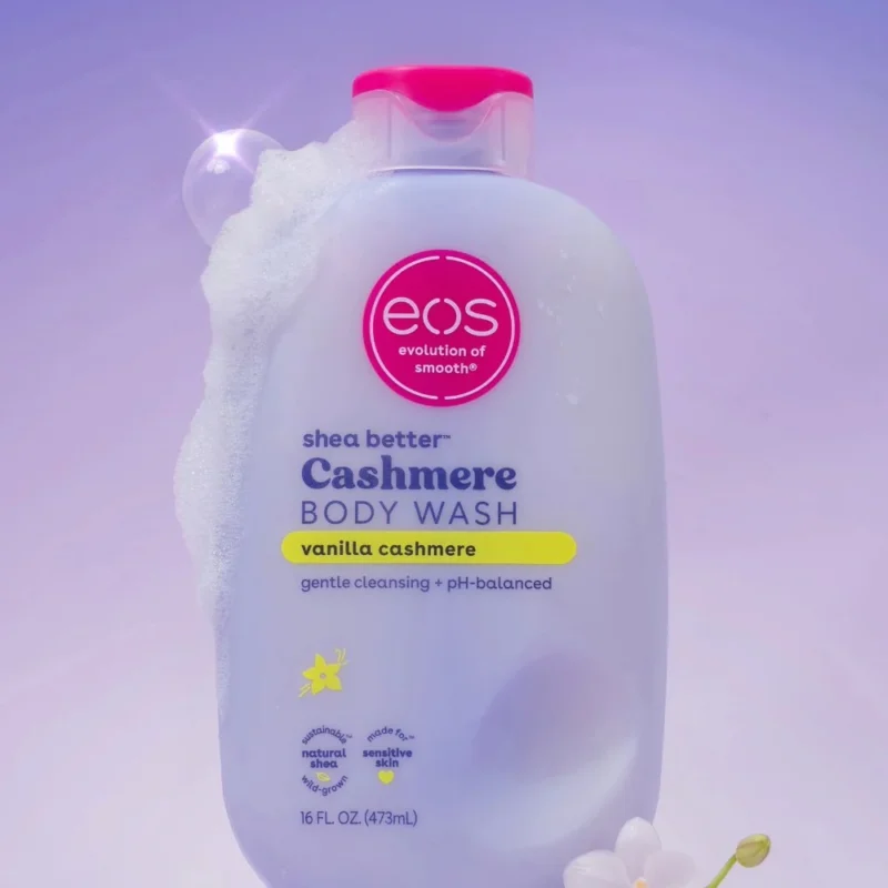 EOS SHEAR BUTTER VANILLA CASHMERE BODY WASH 473ml