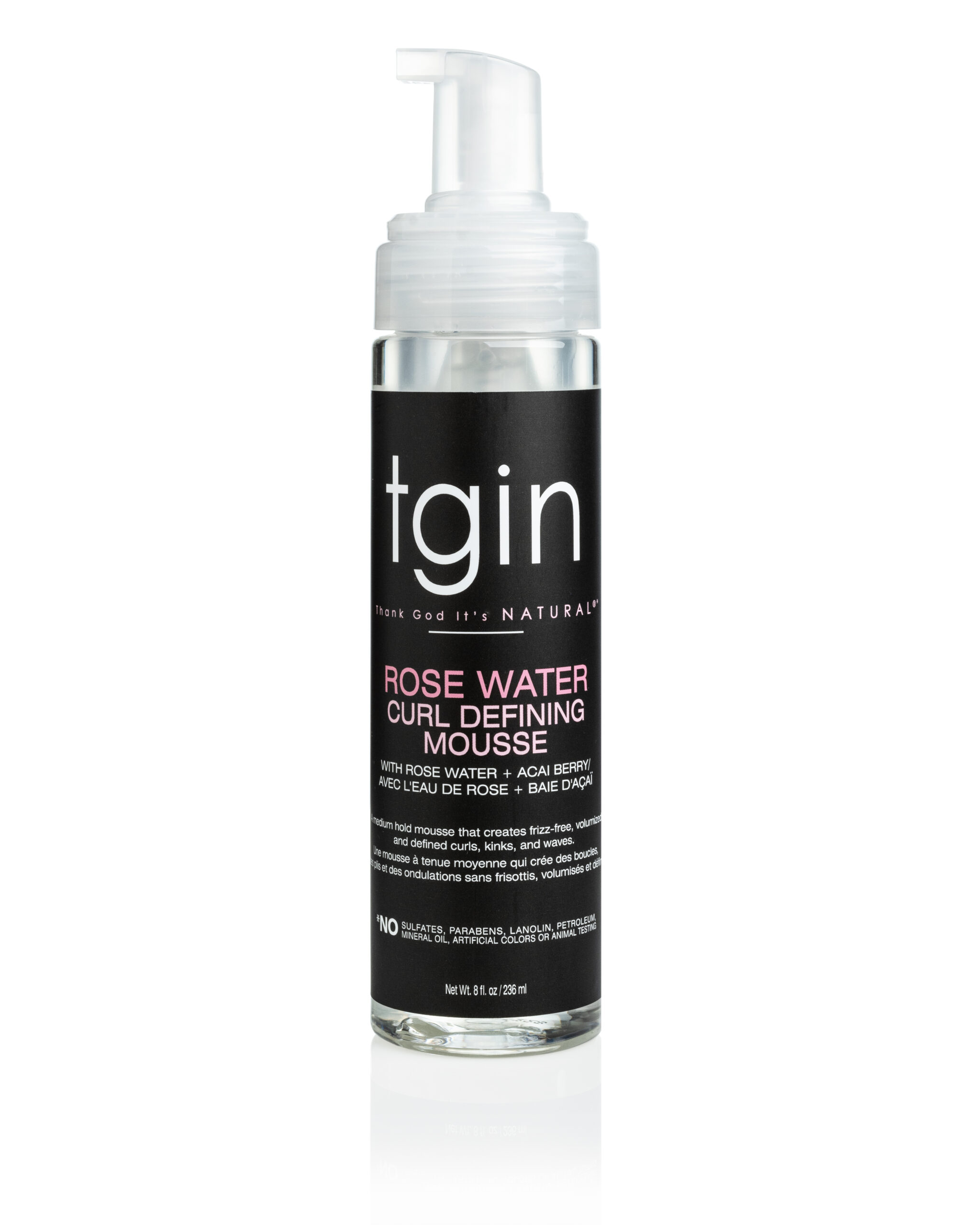 Thank God It's Natural Rosewater Curl Defining Mousse 235ml