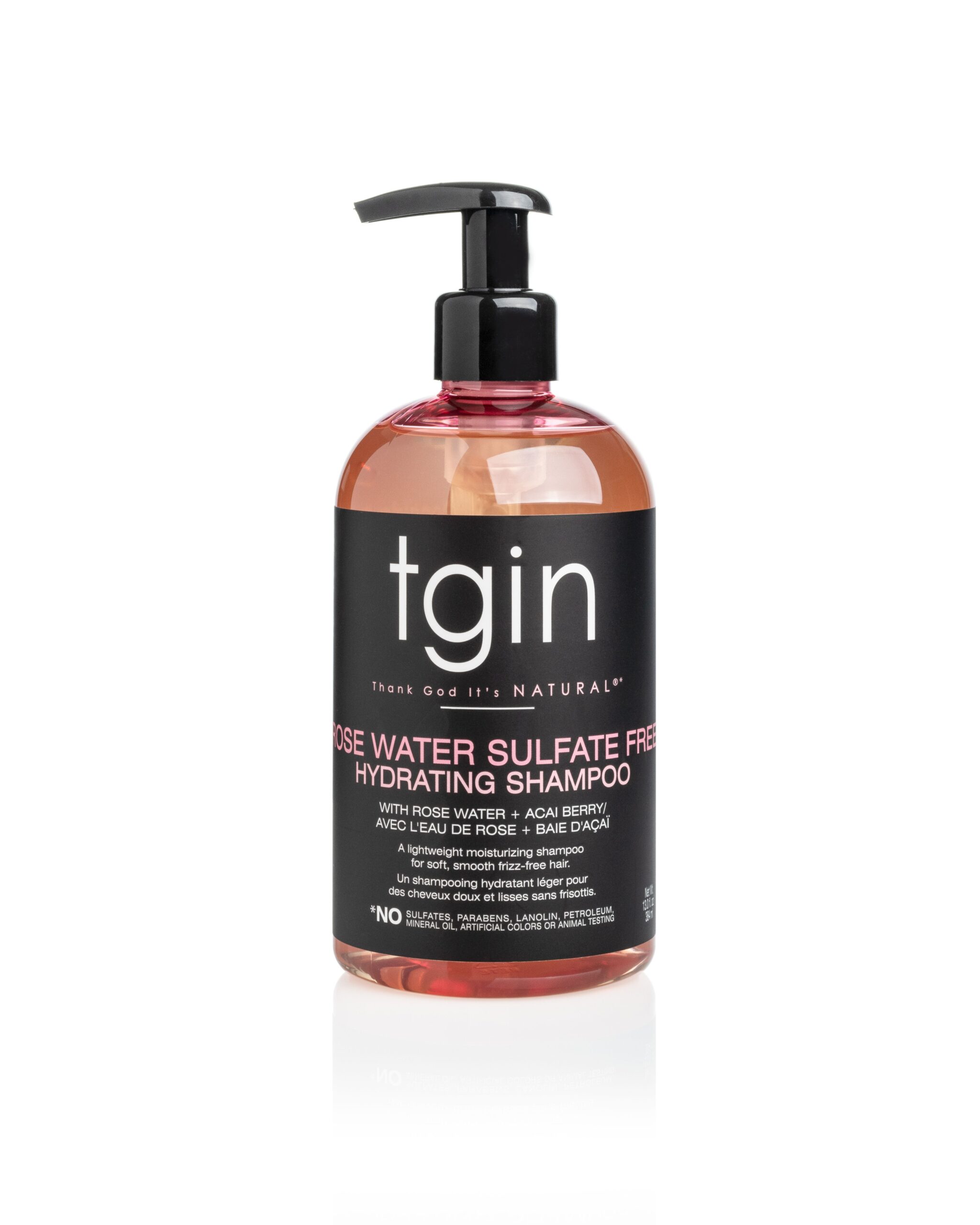 Thank God It's Natural Rosewater Sulfate Free Hydrating Shampoo 384ml