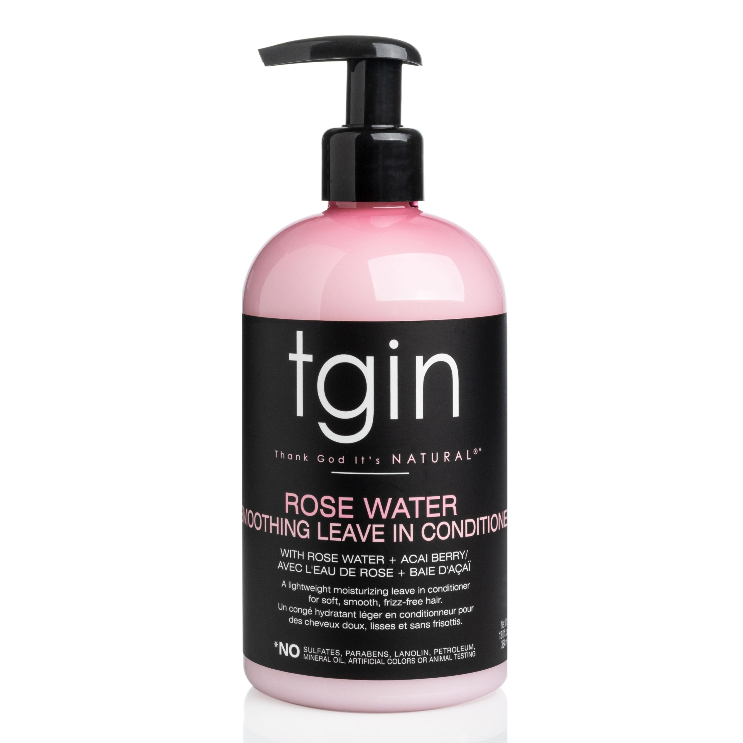Thank God It's Natural Rosewater Smoothing Leave In Conditioner 384ml