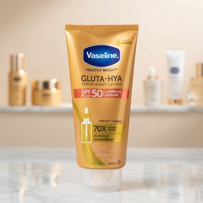 VASELINE GLUTA-HYA SERUM BURST LOTION SPF50