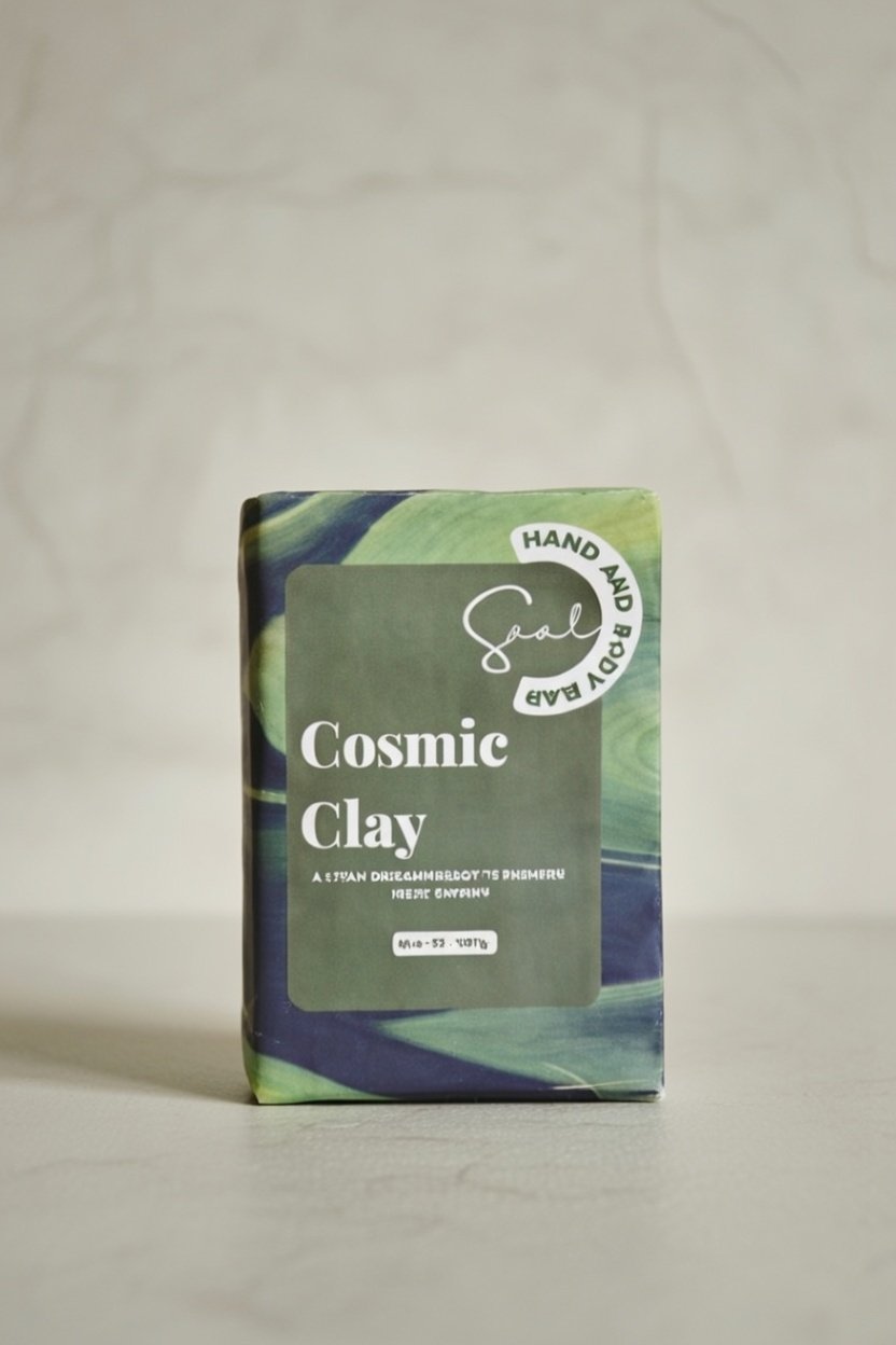 Body & Saal Cosmic Clay Hand And Body Bar 180g