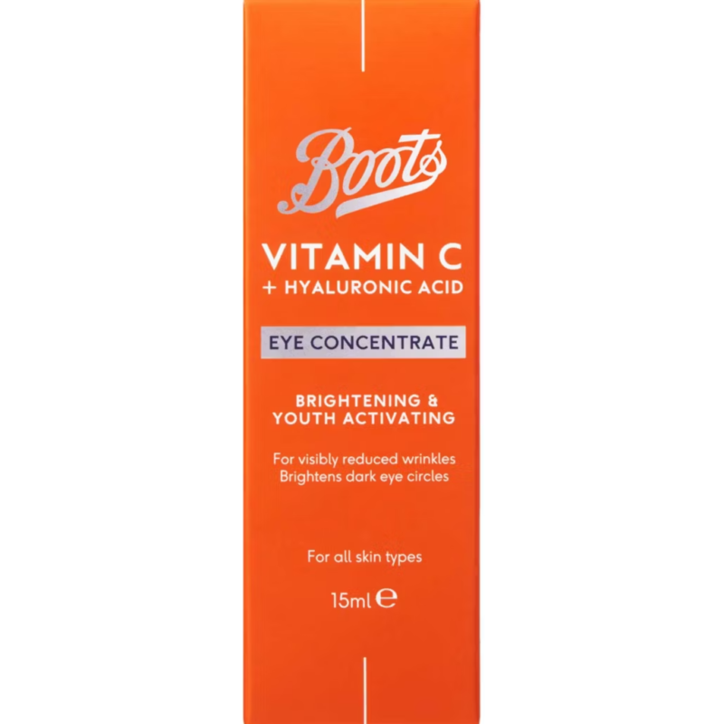 Boots Vitamin C + Hyaluronic Acid Eye Concentrate 15ml
