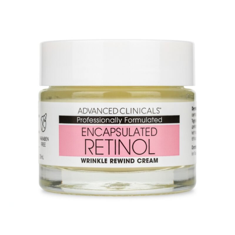 Advanced Clinicals Encapsulated Retinol Wrinkle Rewind Cream
