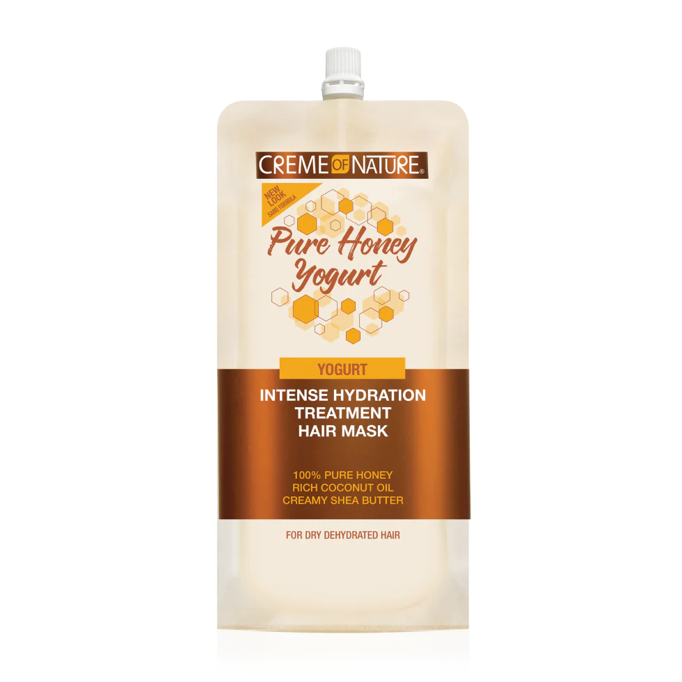 Creme of Nature Pure Honey Intense Hydration Yogurt Treatment Hair Mask 3.8OZ