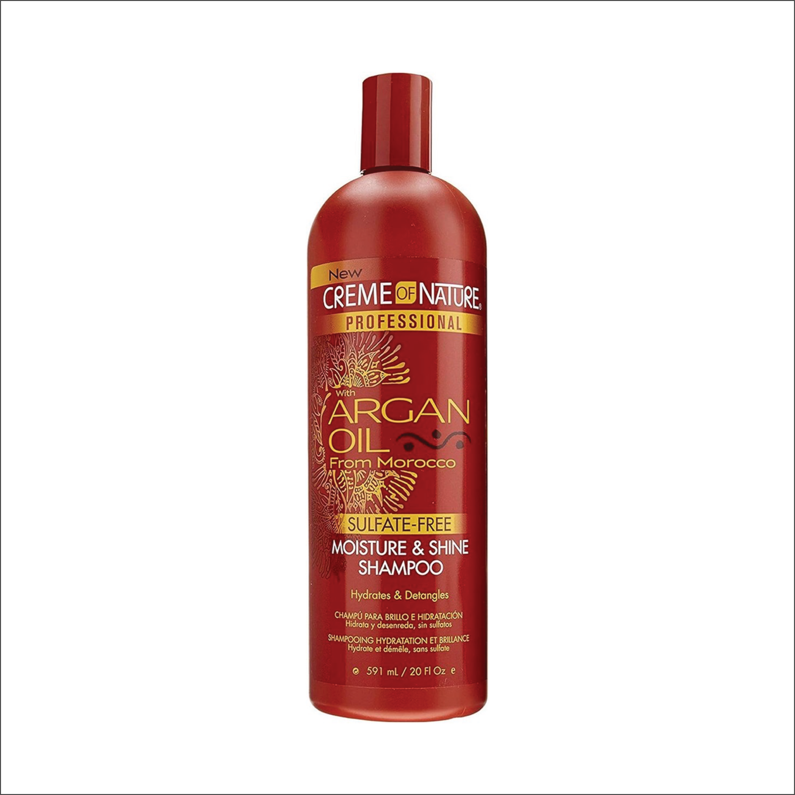 Creme of Nature Argan Oil Sulfate-free Moisture and Shine Shampoo 20OZ