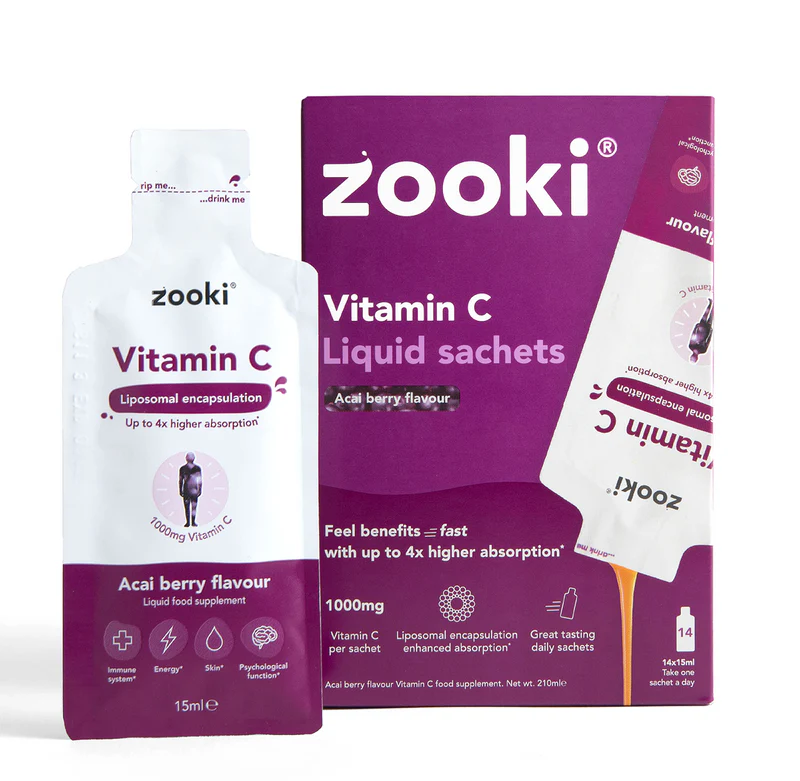 Zooki Vitamin C Acai Berry Flavour 1000mg