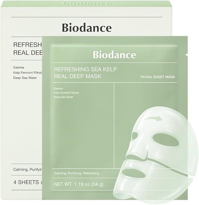 Biodance Sea Kelp Hydrogel Overnight Face Mask