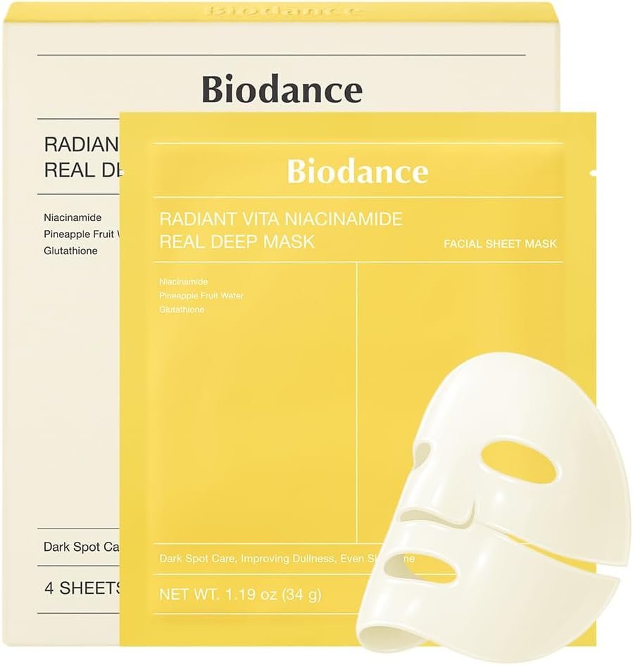 Biodance Vita Niacinamide Hydrogel Overnight Face Mask